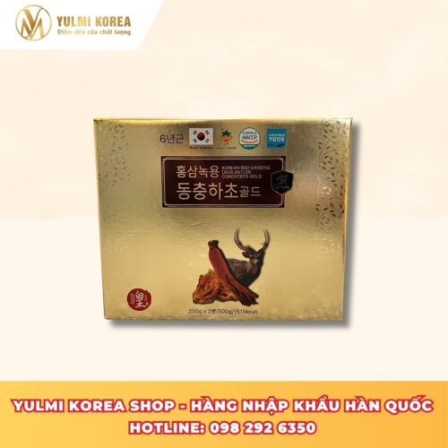 cao sâm nhung hươu đông trùng