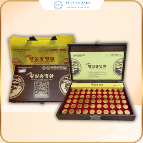 an cung ngưu hoàng hoàn hộp gỗ