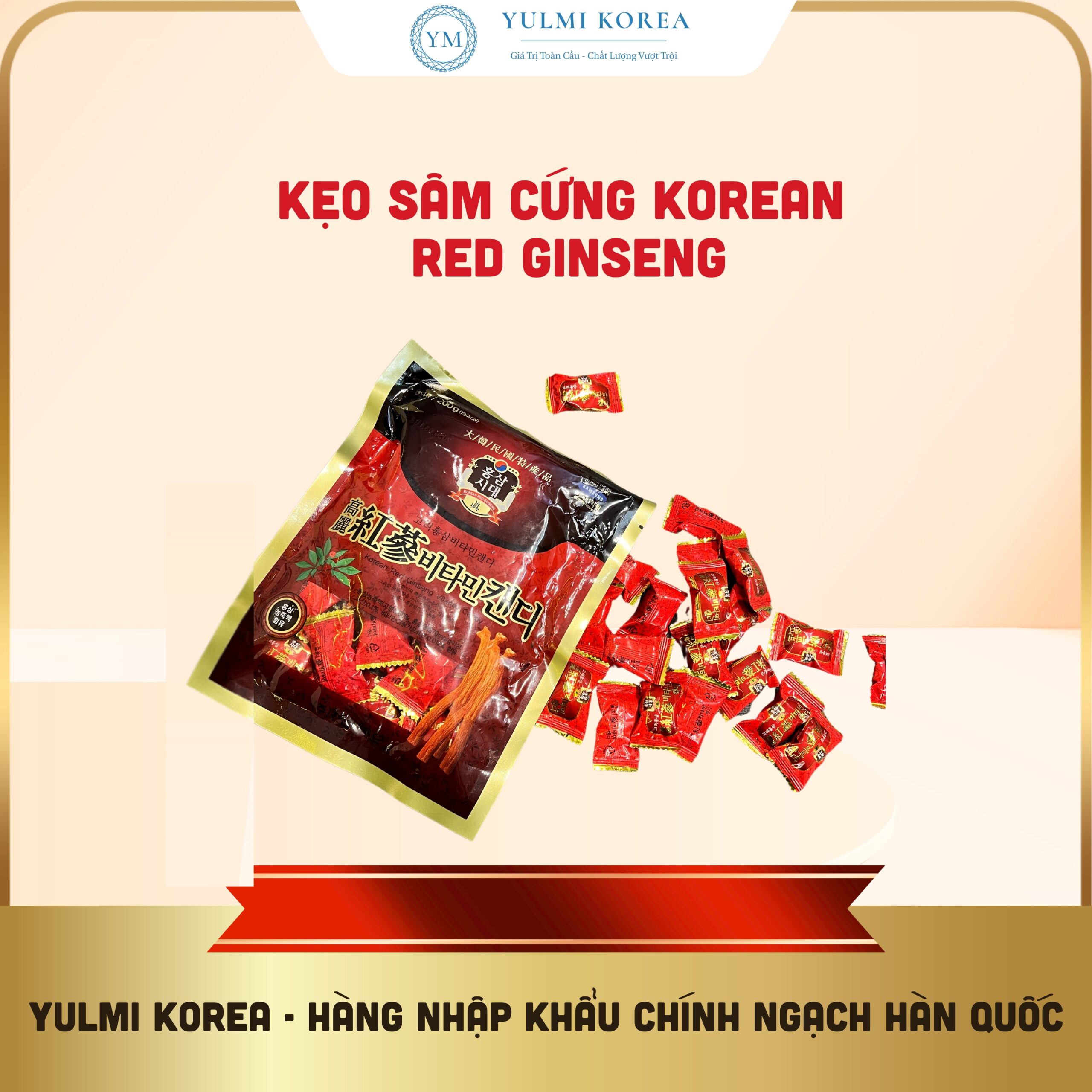 kẹo sâm cứng