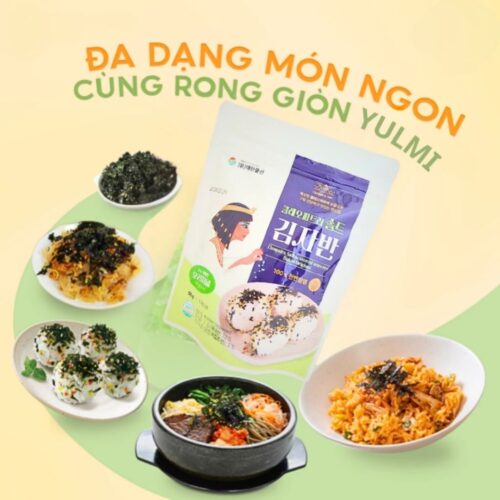 rong biển rắc cơm